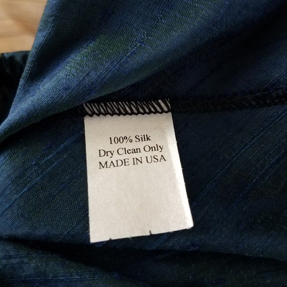 Lee Andersen Vamp Silk Skirt Designer Rockabilly - Picture 7 of 8